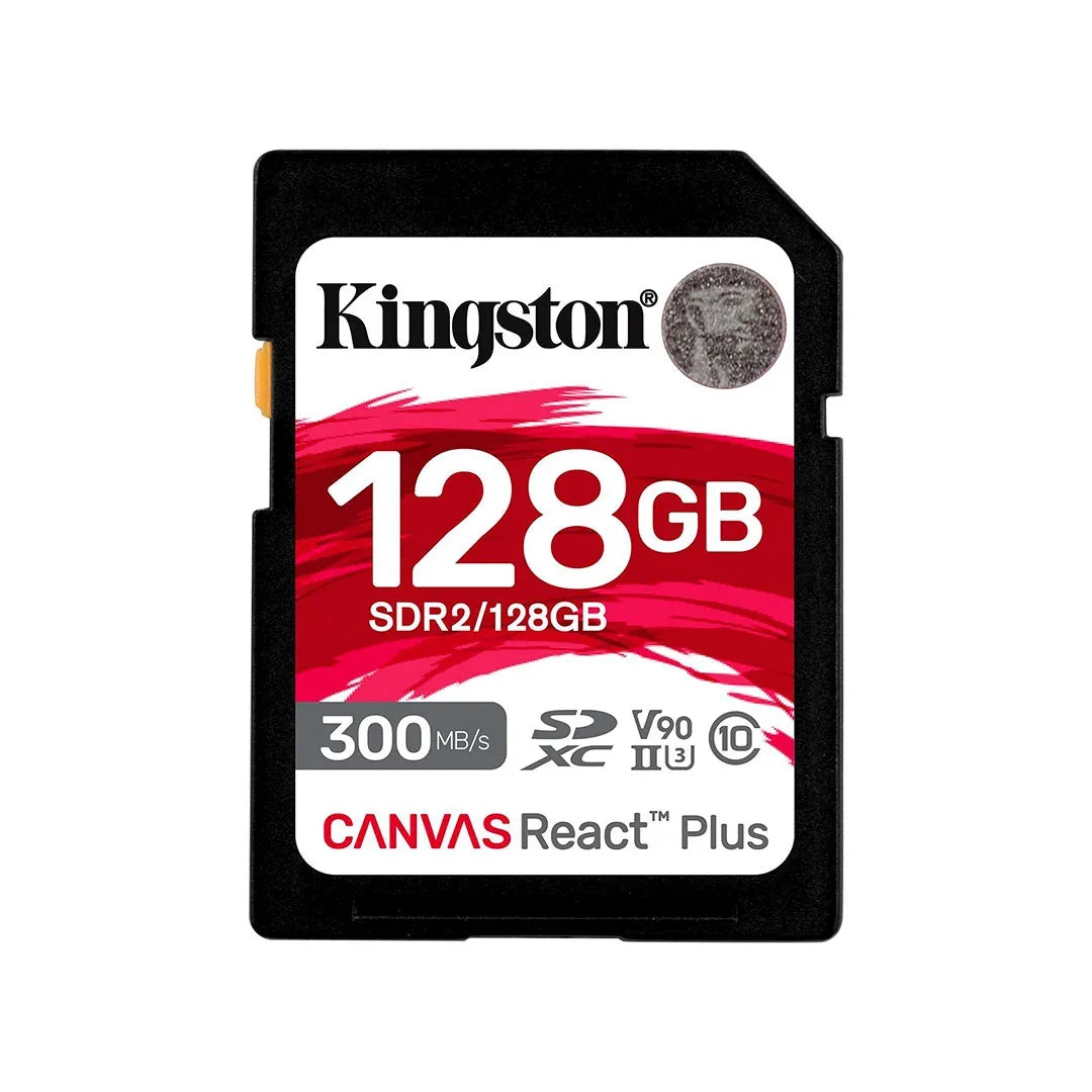 KINGSTON SDR2/128GB Memoria SD 128GB React Plus C10