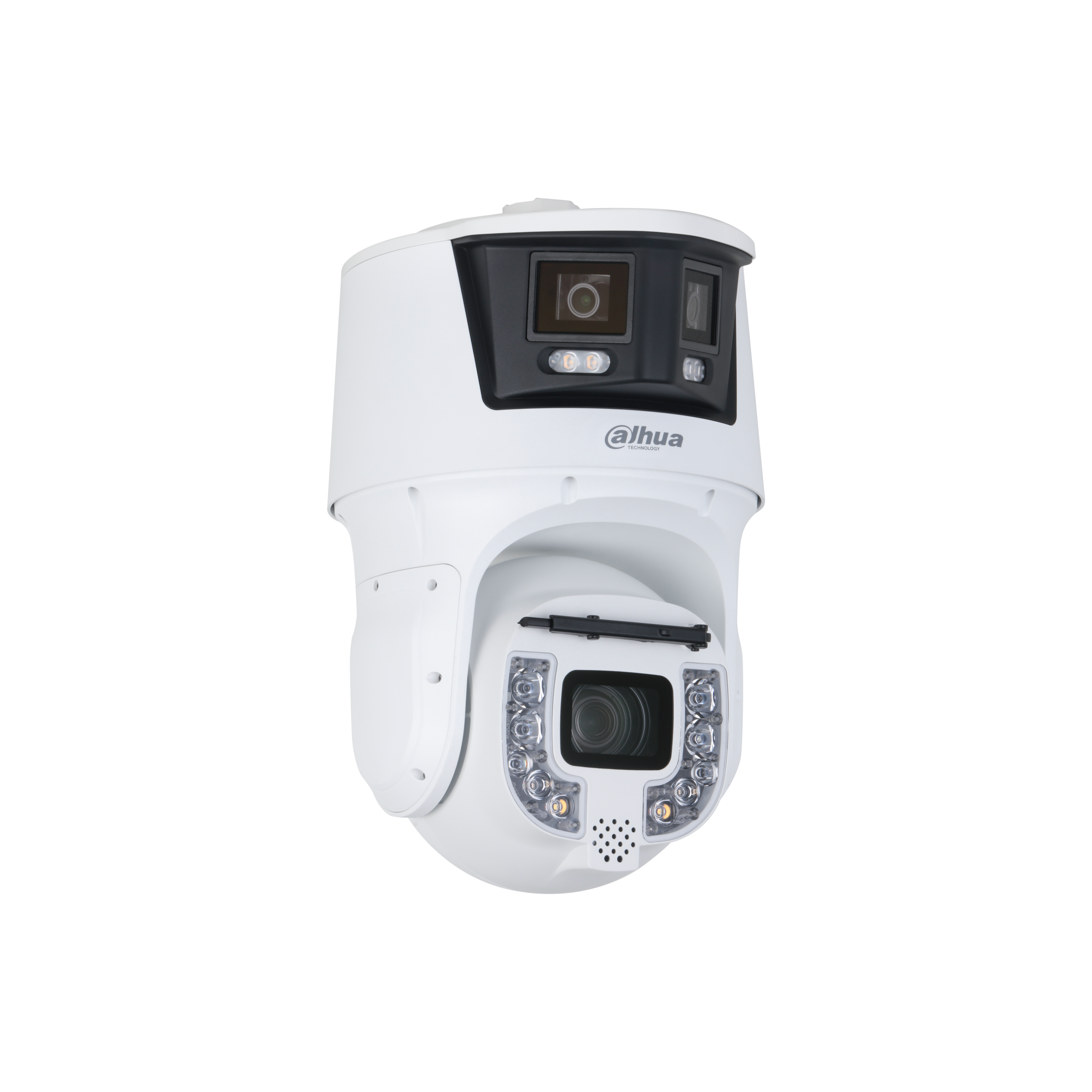 DAHUA DH-SDT8C842-8P-FA-APV-0280 CÁMARA DE SEGURIDAD IP PTZ DUAL LENTE 8MP + 2×4MP PANORÁMICA ZOOM ÓPTICO 42X IR300M