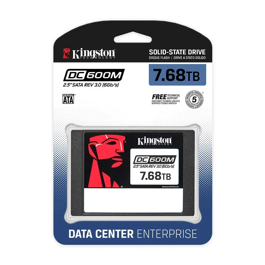 KINGSTON SEDC600M/7680G SSD Disco Sólido 7680GB SATA 2.5"
