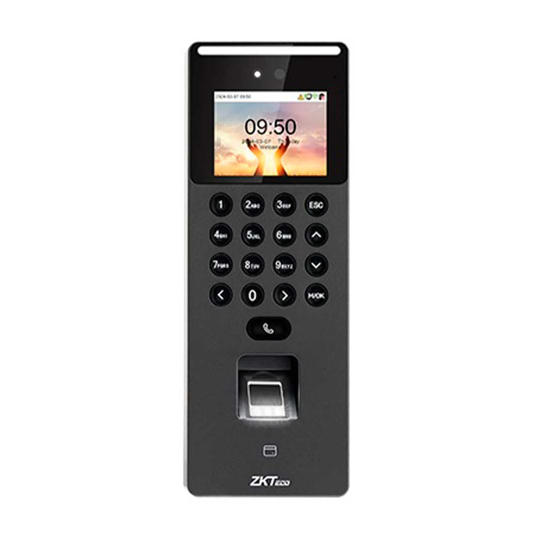 ZKTECO SENSEFACE 2A Control de Acceso y Asistencia con Lector de Huella, Rostro y Tarjeta
