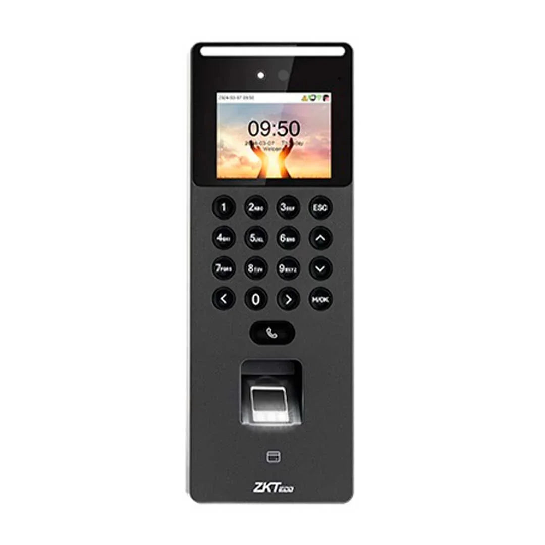 ZKTECO SENSEFACE 2A Control de Acceso y Asistencia con Lector de Huella, Rostro y Tarjeta