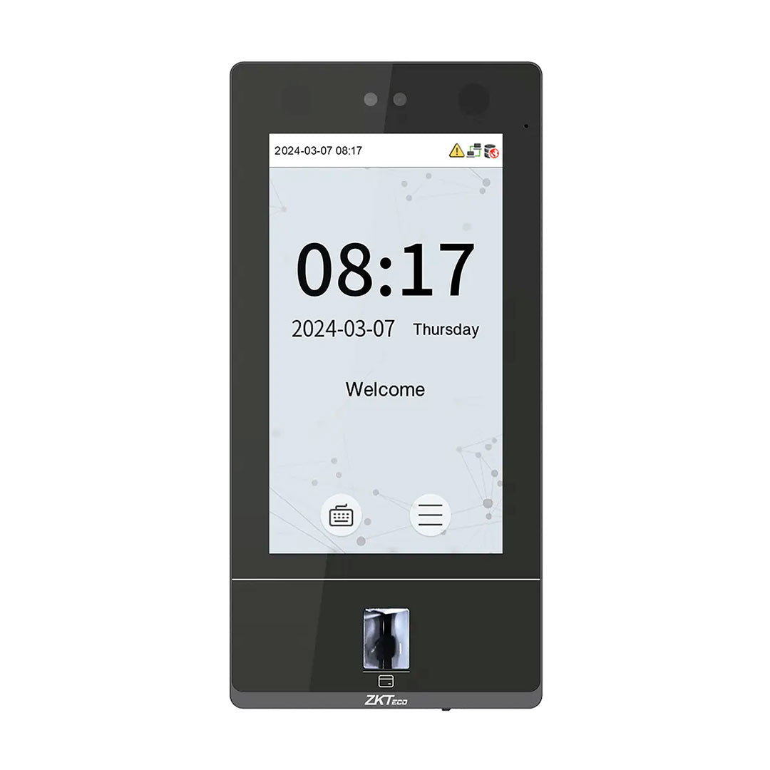 ZKTECO SENSEFACE 7A WIFI Control de Acceso con Lector de Huella, Rostro, Tarjeta y PIN