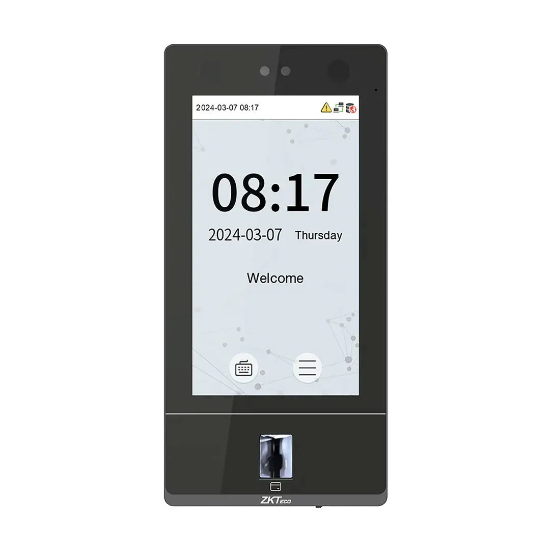 ZKTECO SENSEFACE 7A WIFI Control de Acceso con Lector de Huella, Rostro, Tarjeta y PIN