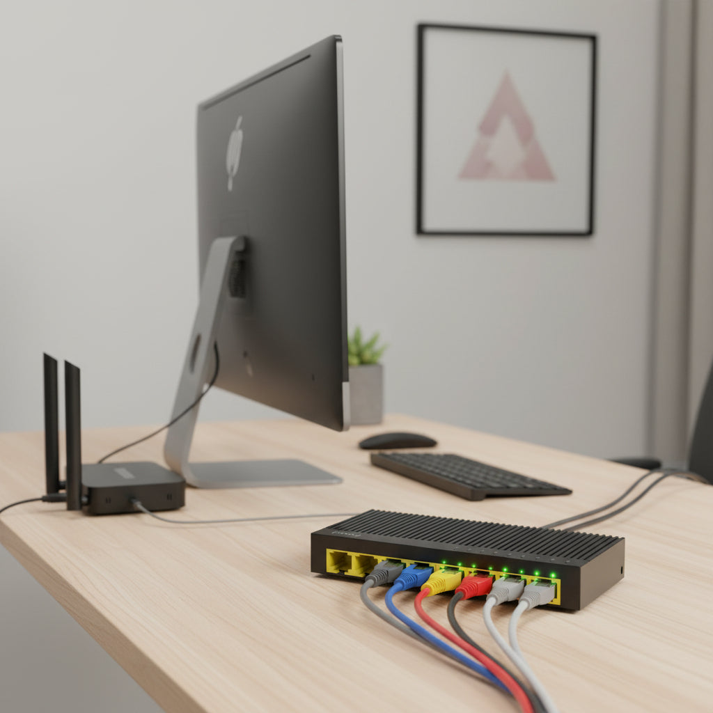 IMOU SG108C Switch De Red 8 Puertos Gigabit