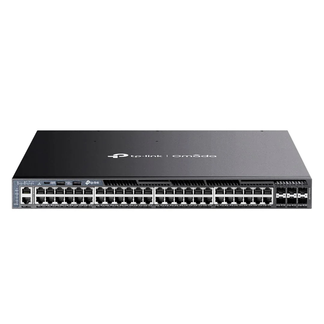 TP-LINK SG6654XHP Switch PoE 48 Puertos Omada 6SFP+ 10Gb Stackable L3