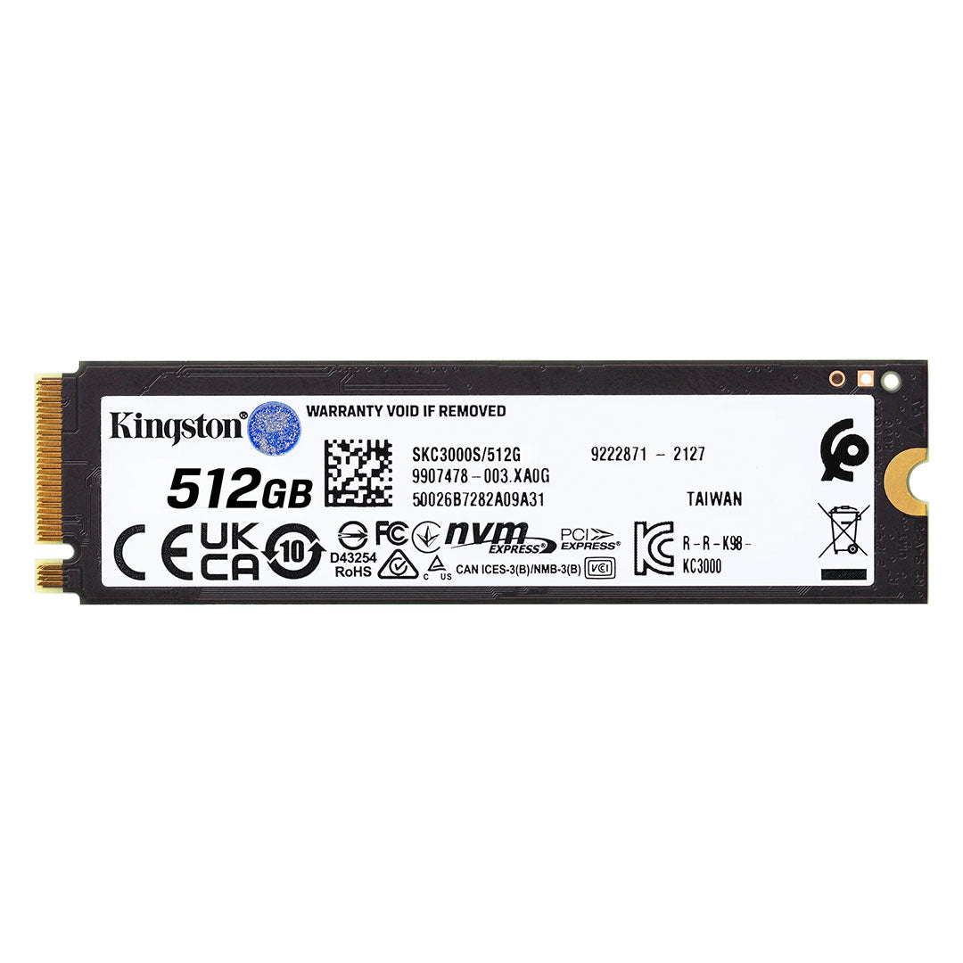 KINGSTON SKC3000S/512G SSD Disco Sólido 512GB NVMe M.2 PCIe