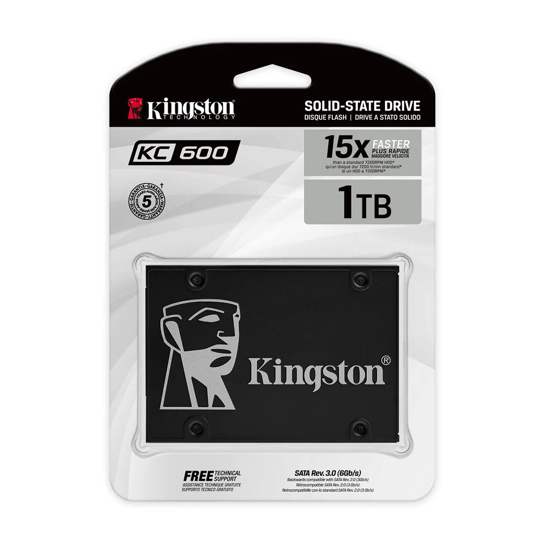 KINGSTON SKC600/1024G SSD Disco Sólido 1024GB SATA 2.5"