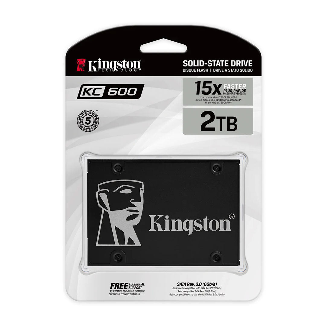 KINGSTON SKC600/2048G SSD Disco Sólido 2048GB SATA 2.5"
