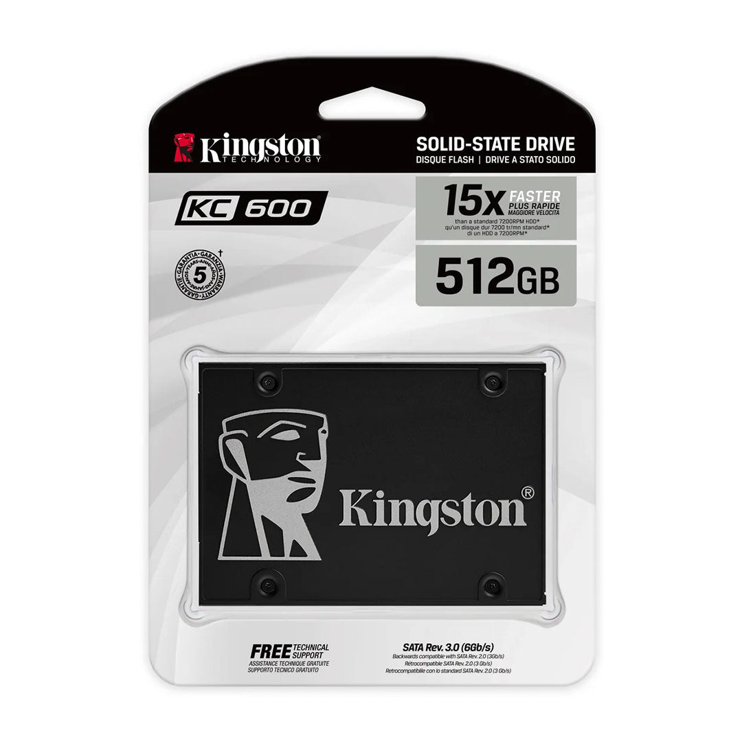 KINGSTON SKC600/512G SSD Estado Sólido 512GB SATA 2.5"