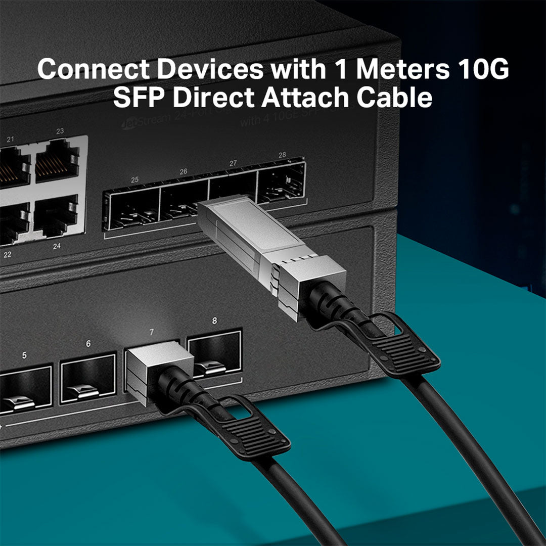TP-LINK SM5220-1M Cable Conexión Directa Omada SFP 10G 1mt