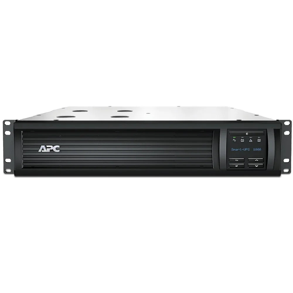 APC SMT1000RMI2UC UPS línea interactiva 1000va 700w 2u montaje en rack AVR LCD smartconnect+smartslot