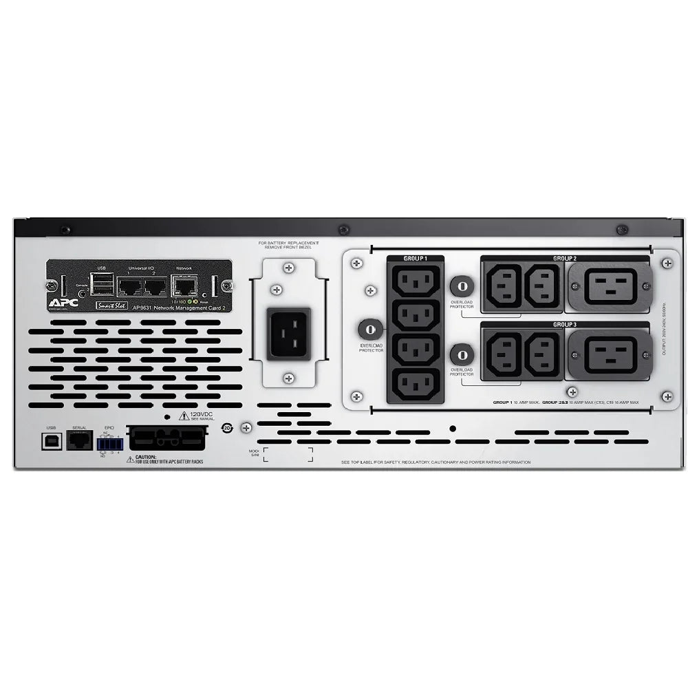 APC SMX3000HVNC UPS línea interactiva 3kva 2700w 10 salidas LCD torre