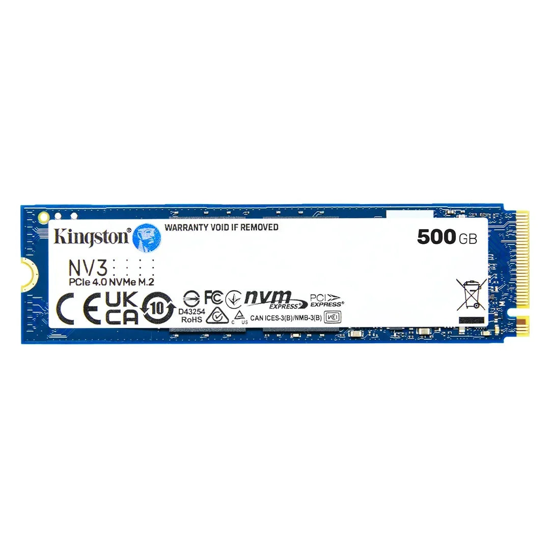 KINGSTON NV3 Unidad SSD 500GB NVMe M.2 PCIe SNV3S/500G