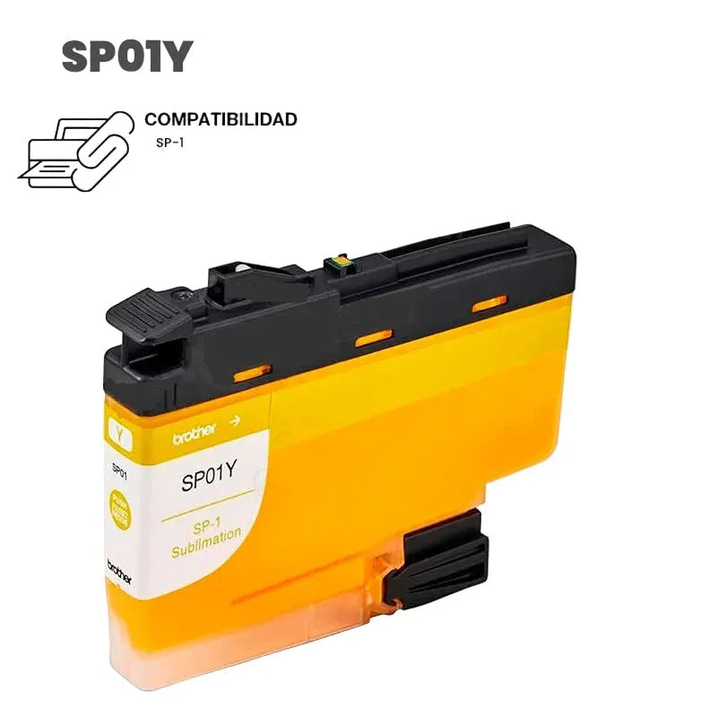 BROTHER SP01YS Cartucho De Tinta Sublimación Color Amarillo