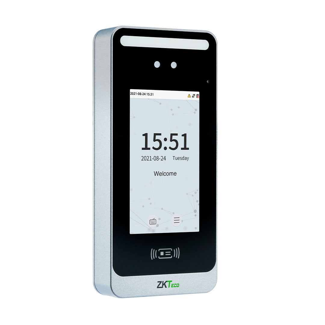 ZKTECO SPEEDFACE-M4 Control de Acceso y Asistencia con Lector de Palma, Rostro y Tarjeta