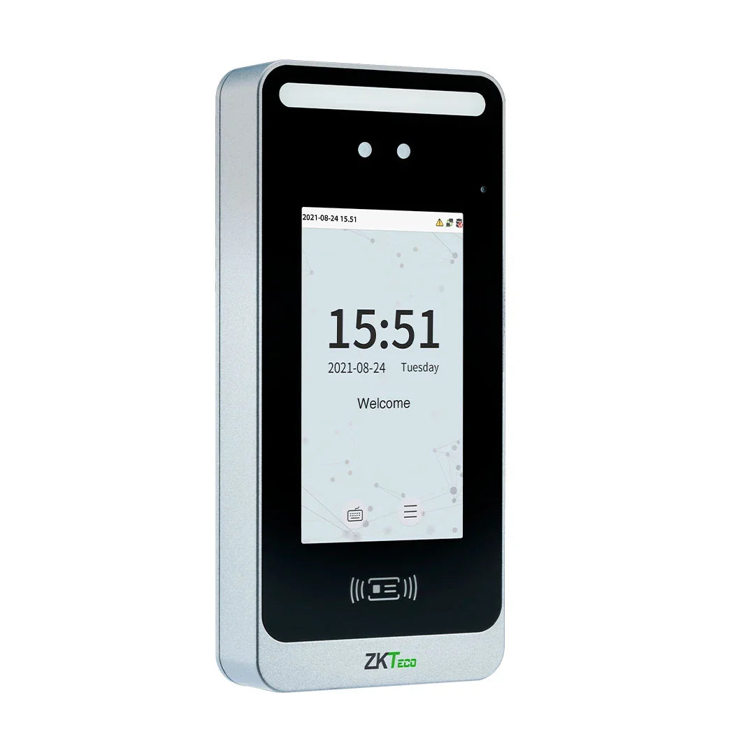 ZKTECO SPEEDFACE-M4 Control de Acceso y Asistencia con Lector de Palma, Rostro y Tarjeta