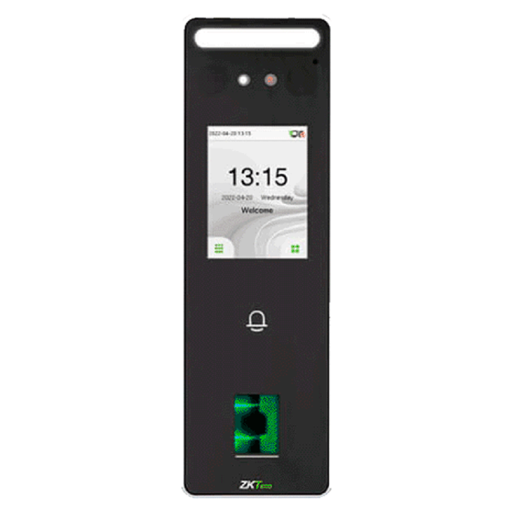 ZKTECO SPEEDFACE-V3L Control de Acceso y Asistencia con Lector de Huella, Rostro, Tarjeta y PIN
