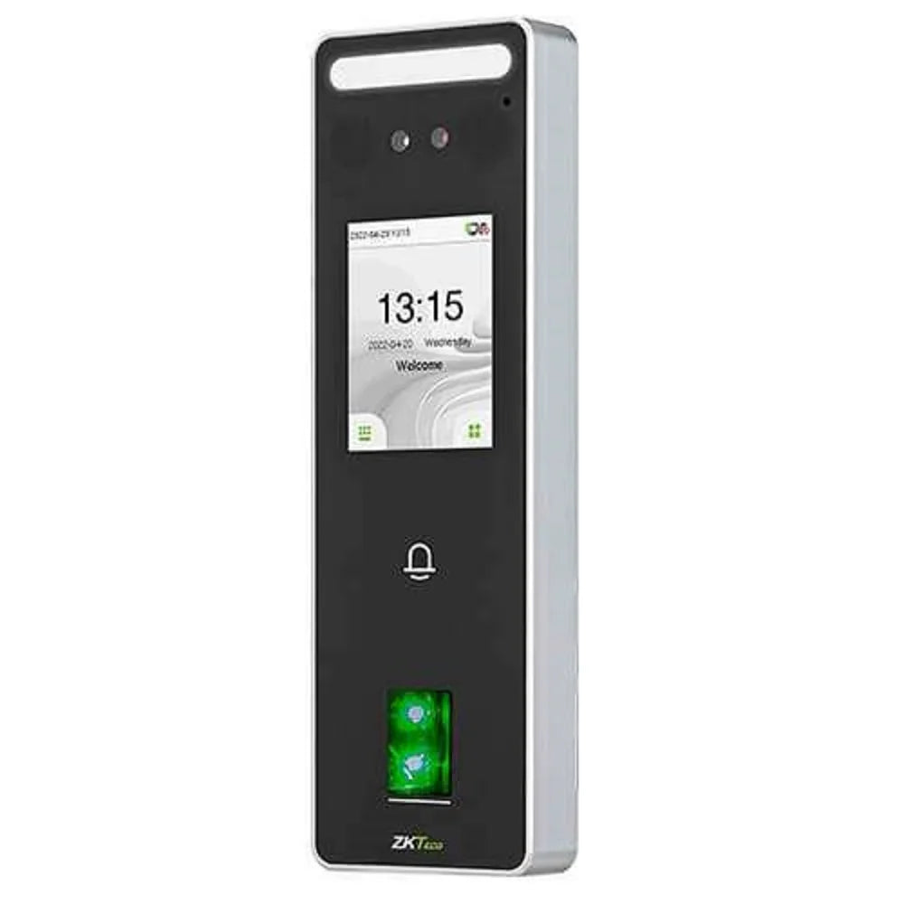 ZKTECO SPEEDFACE-V3L Control de Acceso y Asistencia con Lector de Huella, Rostro, Tarjeta y PIN