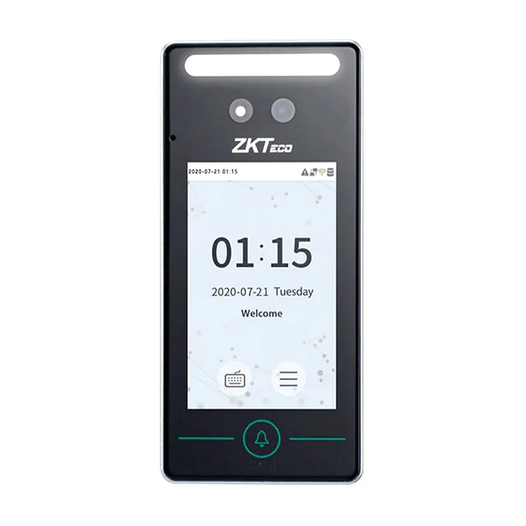 ZKTECO SPEEDFACE-V4L Control de Acceso y Asistencia con Lector de Palma, Rostro y Tarjeta