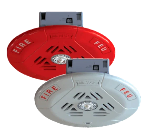 MIRCOM SPPS-104-70R BOCINA CON LUZ ESTROBOSCÓPICA