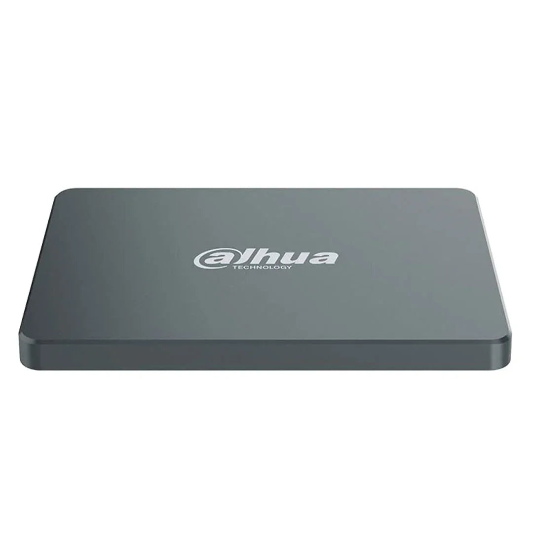 Unidad SSD Dahua 2.5 pulgadas, color negro, vista frontal sobre fondo blanco