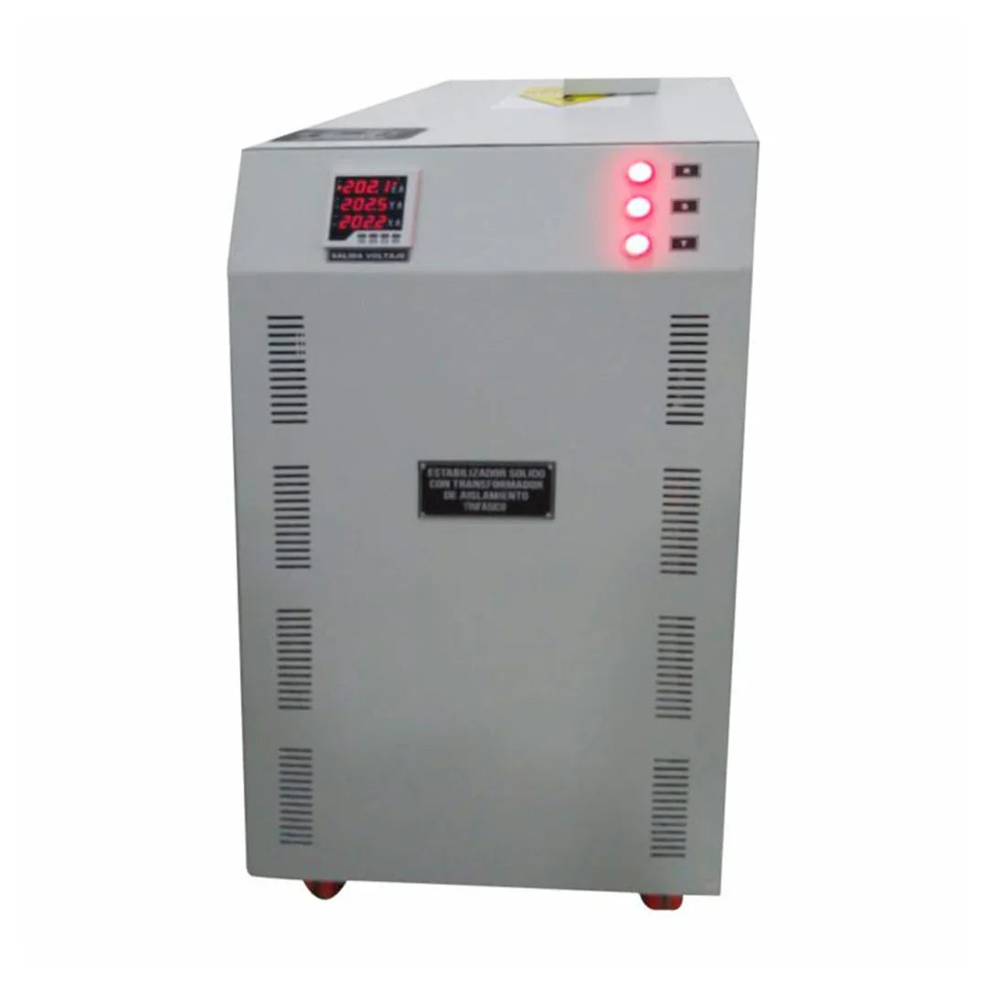 ENERSAFE ST-ETMS-2K Estabilizador 1F regulación torre 2KVA borneras
