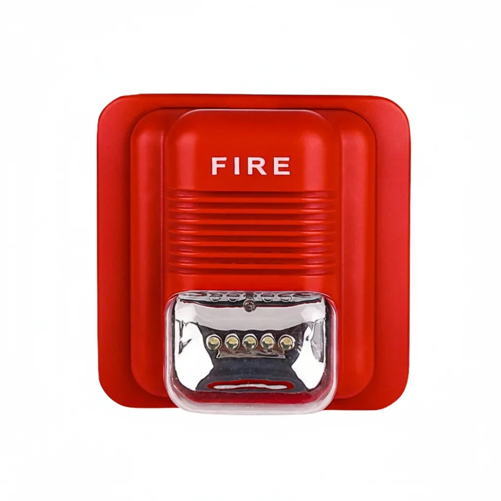 SHOCTIX ST-SIR2L Sirena Con Luz Estrobo LED 12V