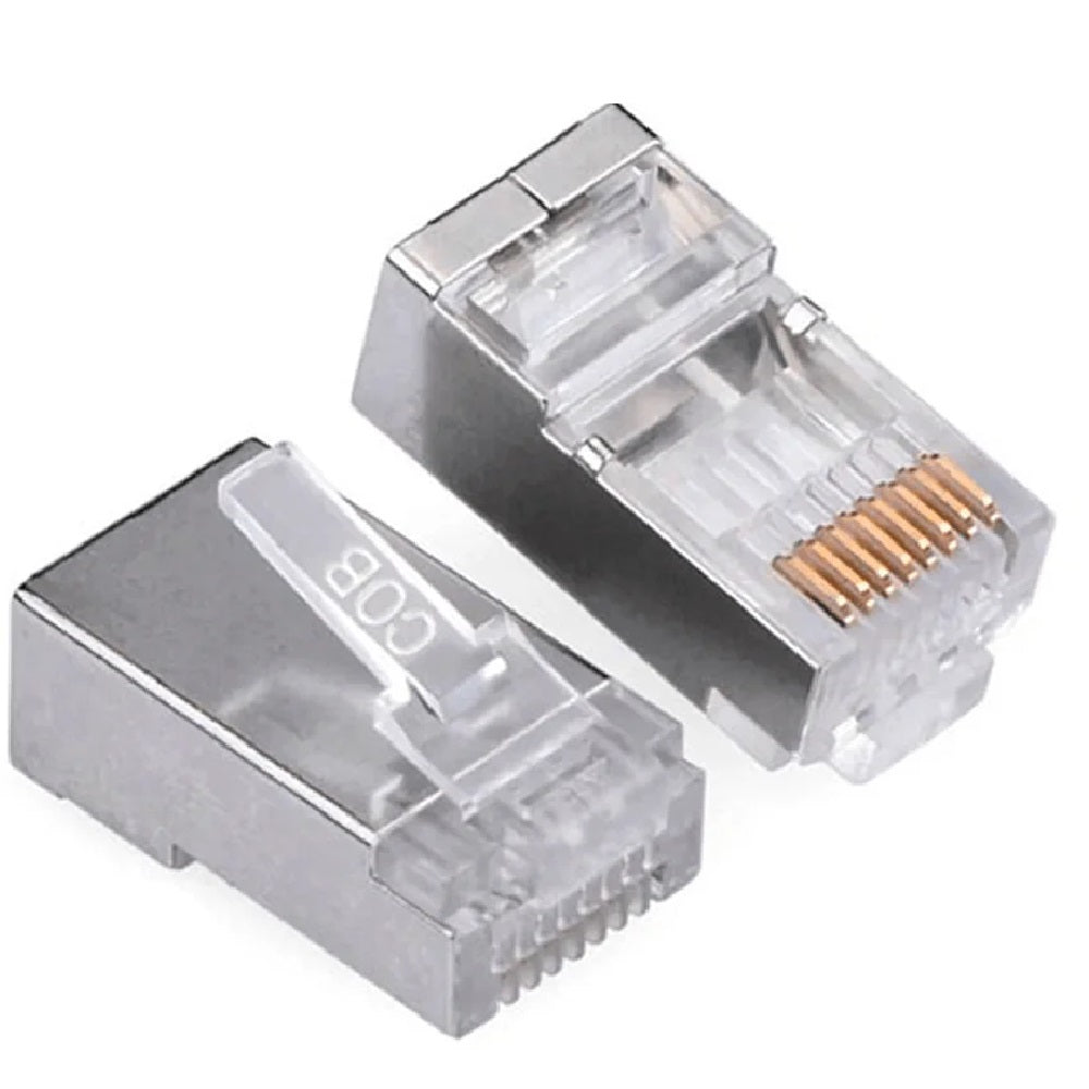 SANNY TELECOM ST-SR-C5-100 Conector RJ45 Cat 5 blindado Pack x 100 unidades