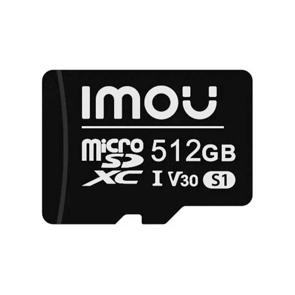 IMOU Memoria MicroSD 512GB Clase 10 para Cámara de Seguridad 24/7