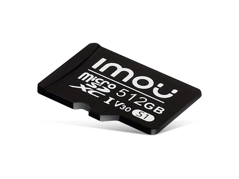 IMOU Memoria MicroSD 512GB Clase 10 para Cámara de Seguridad 24/7