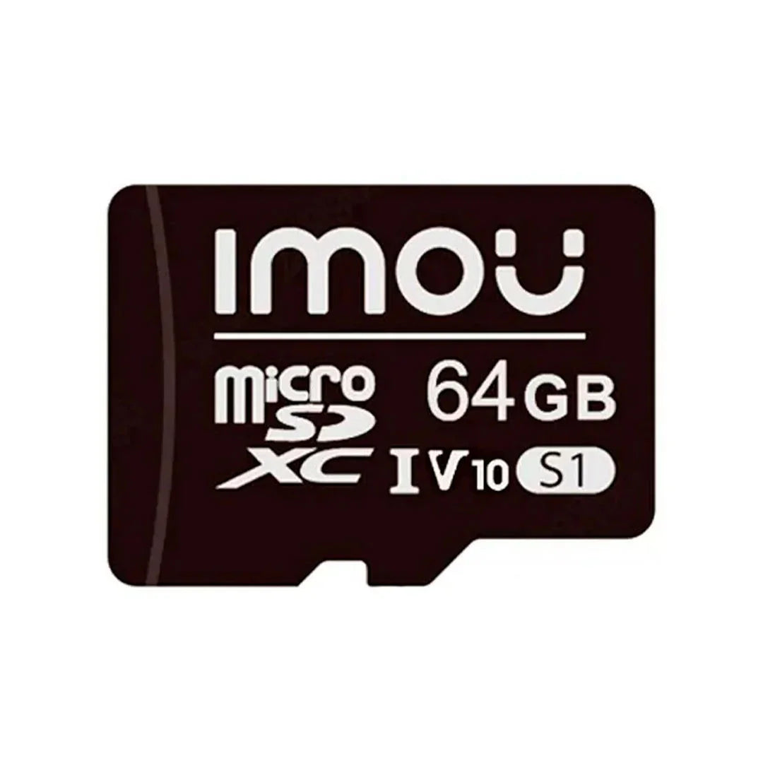 IMOU ST2-64-S1 Memoria MicroSD 64GB Para Cámara de Seguridad 24/7
