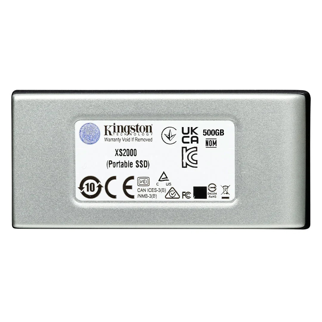 KINGSTON SXS2000/500G Unidad Solida SSD Externo 500GB USB-C 3.2 Gen2