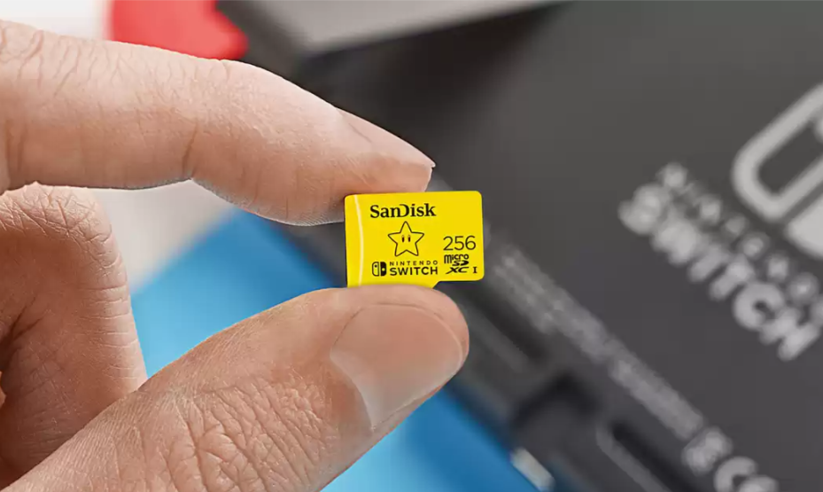 SANDISK Nintendo 256GB Tarjeta microSDXC para Nintendo Switch SDSQXAO-256G-GNCZN