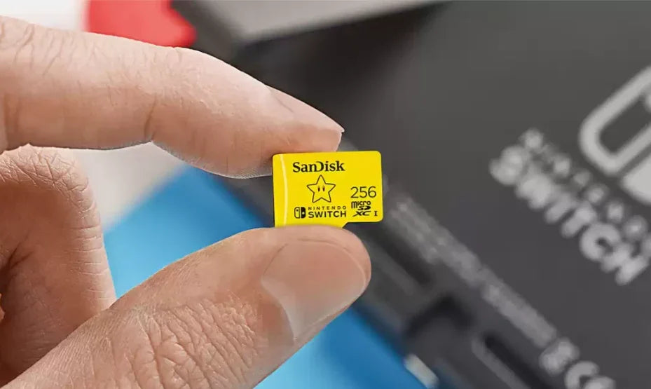 SANDISK SDSQXAO-256G-GNCZN Tarjeta microSDXC 256GB Nintendo para Nintendo Switch