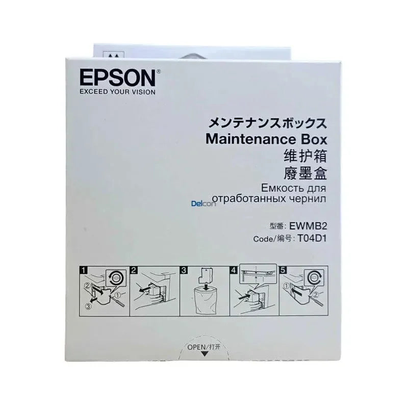 EPSON T04D100 - Caja de mantenimiento para Impresora EWMB2 L6270, L14150, ET-M2170, ET-M3170, WF-2860