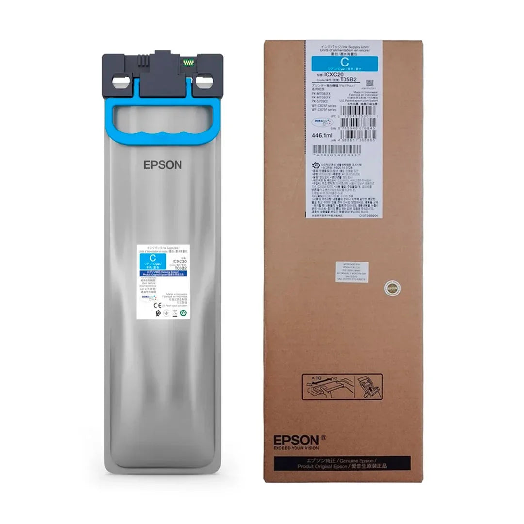 EPSON T05B220 Tinta WorkForce Pro WF-C878R, WF-C879R Cian 446,1ml 50.000 pág.