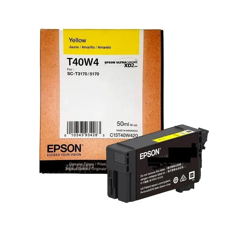 EPSON T40W420 Cartucho de Tinta Amarilla UltraChrome XD2 50ml