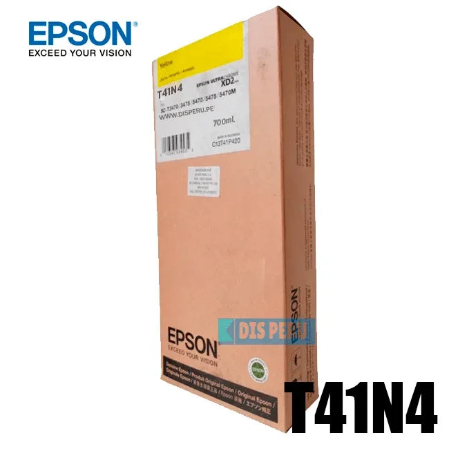 EPSON T41N420 Cartucho de Tinta T41N UltraChrome XD2 700ml