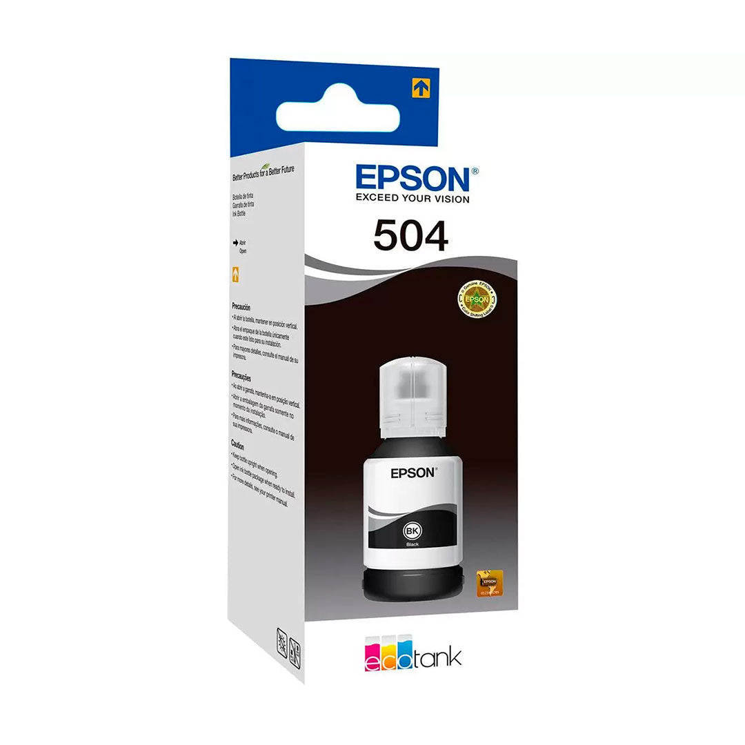 EPSON T504120-AL Botella de Tinta Negra