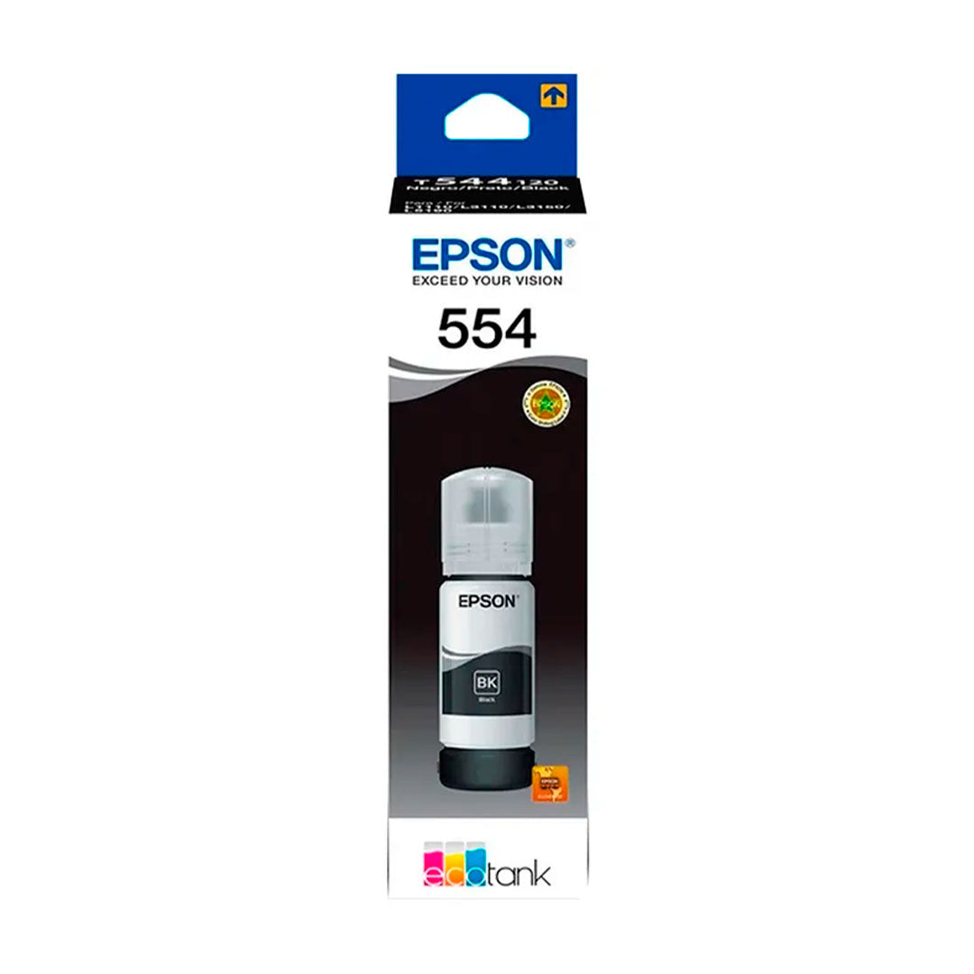 EPSON T554120-AL Botella de Tinta Negra