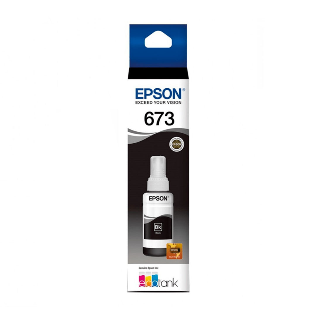 EPSON T673120-AL Botella de Tinta Negra 70ml