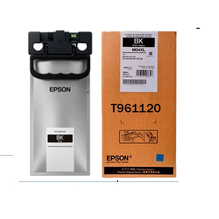 EPSON T961120-AL - Bolsa de tinta Negra T961 XL Alta capacidad