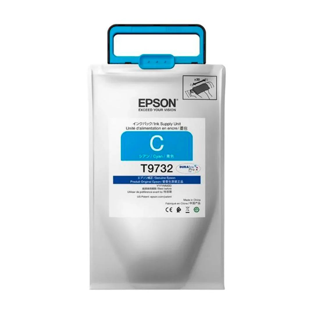 EPSON T973220 - Bolsa de tinta DuraBrite Pro color cyan.