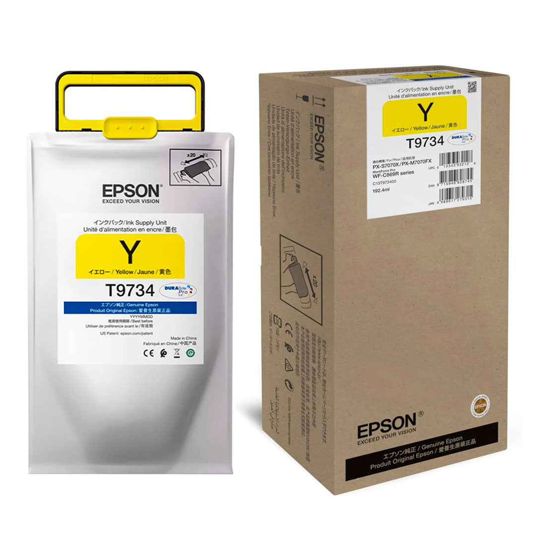 EPSON T973420 Bolsa de Tinta Amarillo DuraBrite Pro