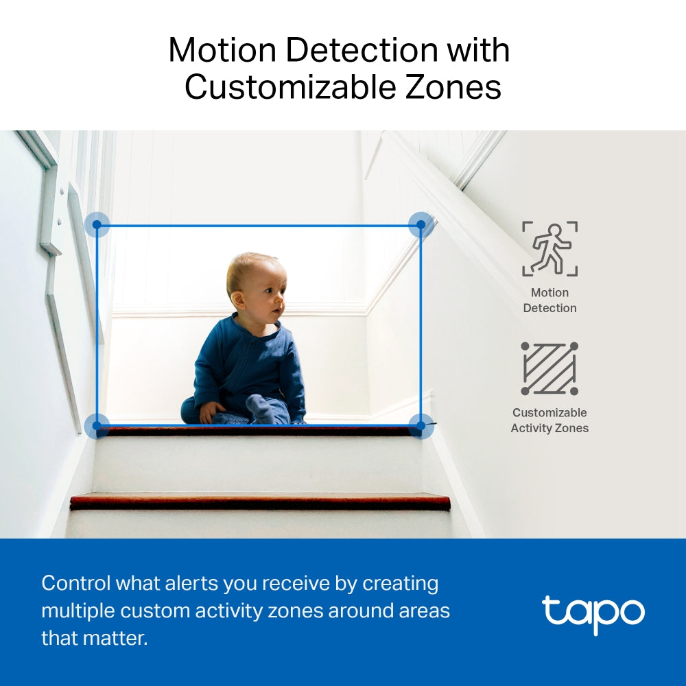 TP-LINK TAPO C220 Cámara de Seguridad WiFi 4MP 2K+ 360º PT