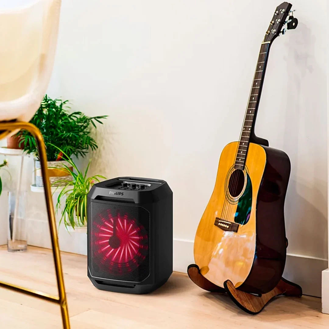 PHILIPS TAX2208 Parlante inalámbrico de 30W estéreo, RGB, Bluetooth