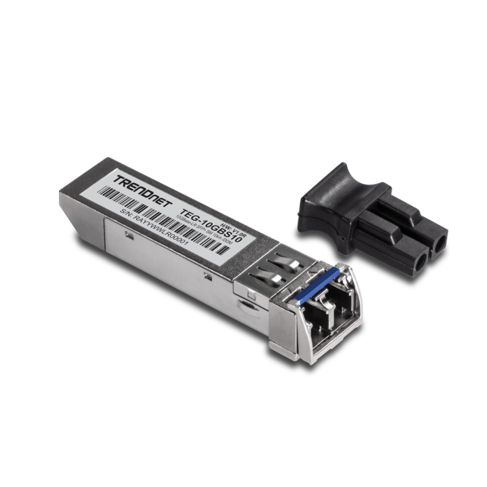 TRENDNET TEG-10GBS10 - Modulo LC de modo único 10GBASE-LR SFP 10 KM con DDM