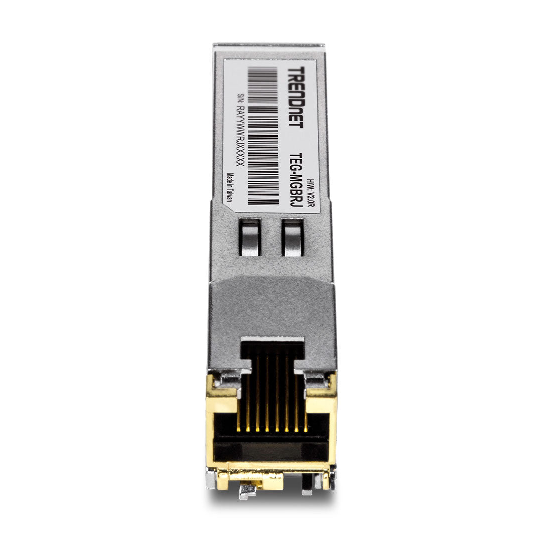 TRENDNET TEG-MGBRJ - Modulo SFP de cobre 1000BASE-T RJ-45