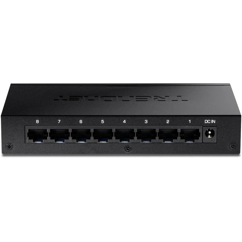 TRENDNET TEG-S83 Switch Gigabit de 8 puertos con carcasa metálica