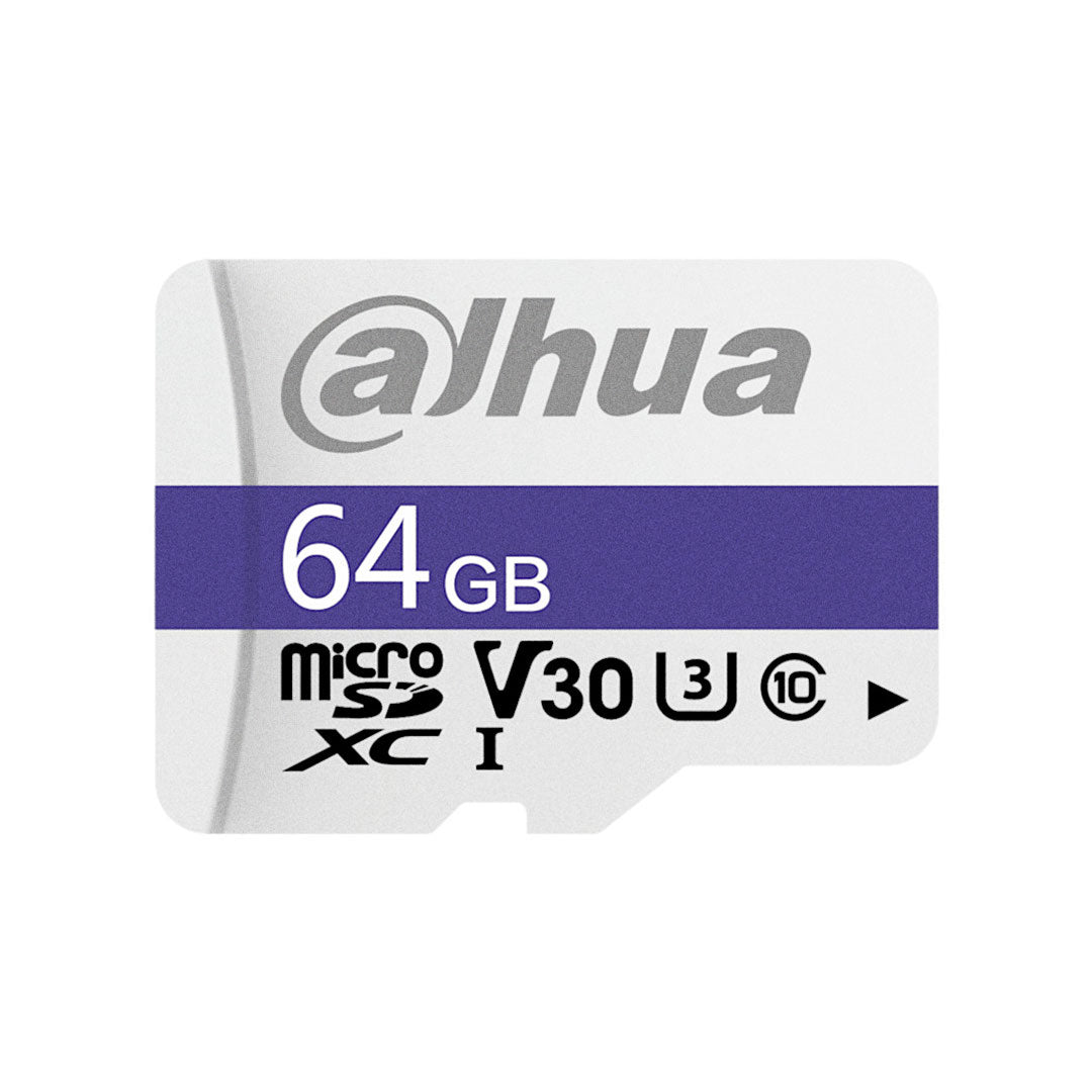 DAHUA TF-C100/64GB Memoria microSD 64GB C10 para Cámara de seguridad 24/7